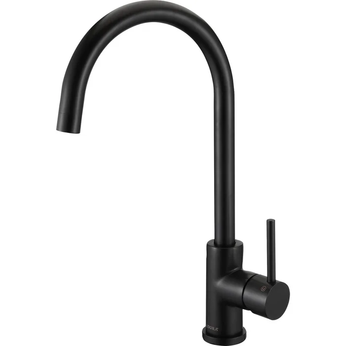 Küchenarmatur Adora Imperia U mit hohem Auslauf Schwarz