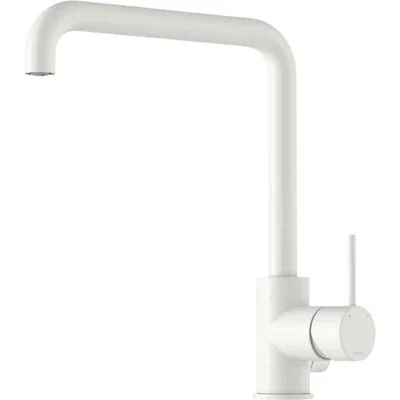 Küchenarmatur Mora INXX II Sharp U-Auslauf Mit Spülmaschinenabsperrung Mattweiß