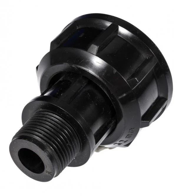 Kunstoff Adapter Überwurf f. Quetschk. DN 32 x 3/4′ Aussengewinde