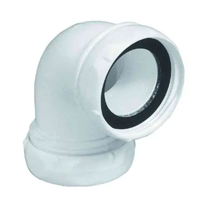 Kupplung/Innengewinde-Laufmutter 90° für Auslaufrohr Purus