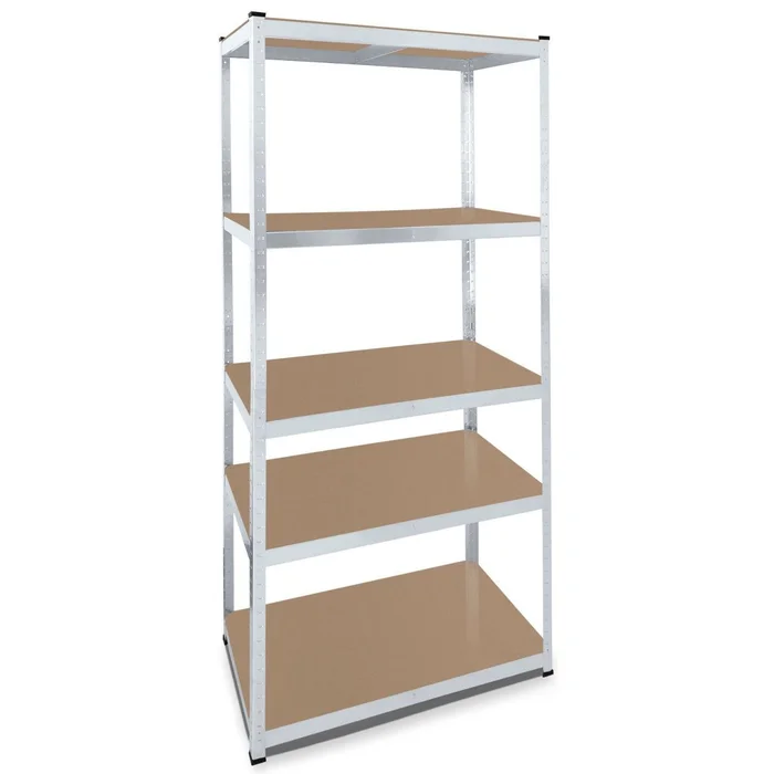 Lagerregal 200 x 100 x 50 cm Traglast 875 kg Regal Schwerlastregal Steckregal verzink