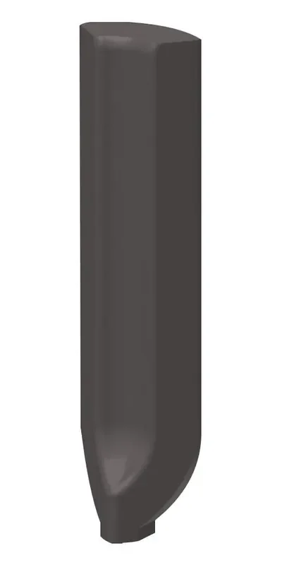 Lasselsberger Taurus Color Black Matt Matt Innenecke 23×80×10 Art.-Nr. TSIRH019 19S