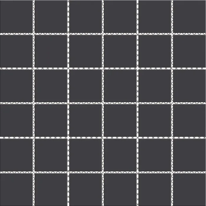 Lasselsberger Taurus Color Black Matt/Rekt. Matt Mosaikfliese 5×5 (30×30) R10/B Art.-Nr. TDM05019 19S