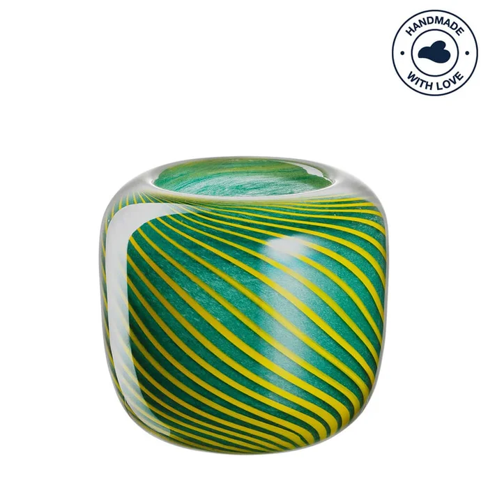 Leonardo Vase 10cm grün FILO COLORI