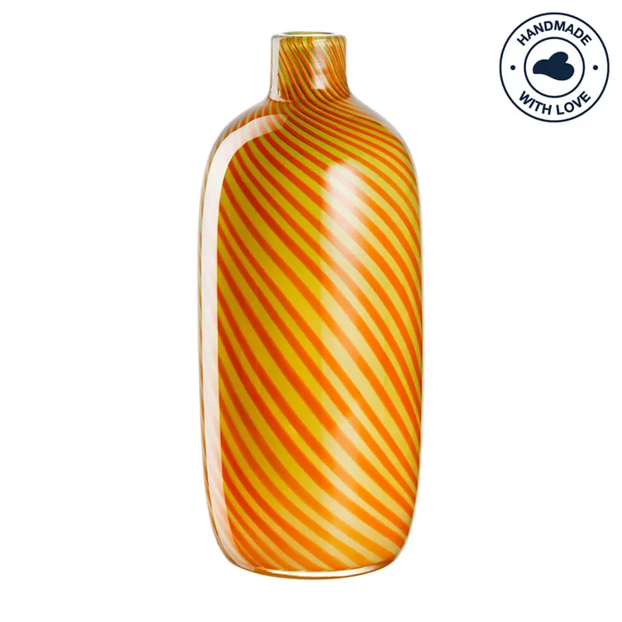 Leonardo Vase 32cm gelb FILO COLORI