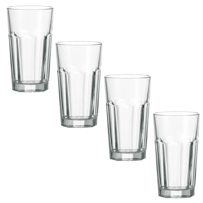 Leonardo Wasserglas Set 4-tlg. Rock 540ml
