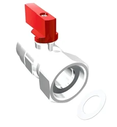 Lk Kugelhahn 276 Rot Ge20Xg20