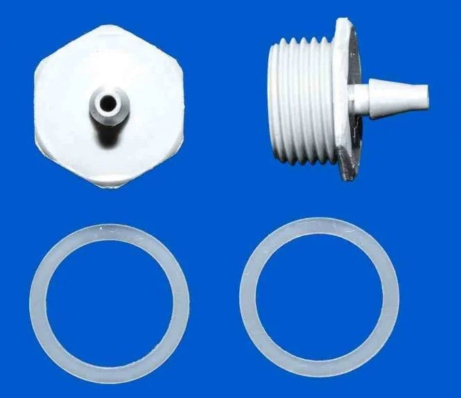 Luftanschlussnippel Set mit 2 Stück 950301, zu Huber Luftdruckwächter