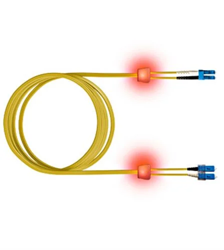 LWL LED Patchkabel Duplex, LCD/SCD, E09/125, OS2