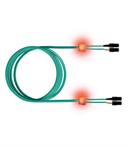 LWL LED Patchkabel Premium, Duplex, SCD/SCD, G50/125 OM3