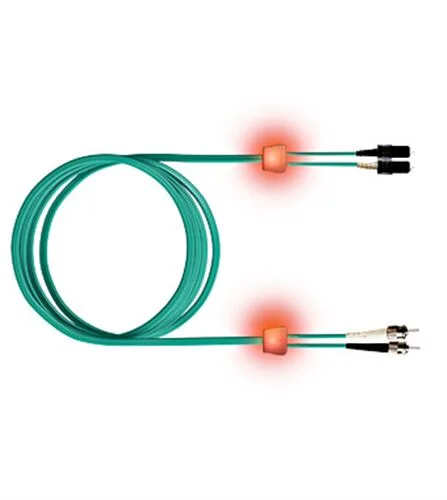 LWL LED Patchkabel Premium, Duplex, SCD/ST, G50/125 OM3