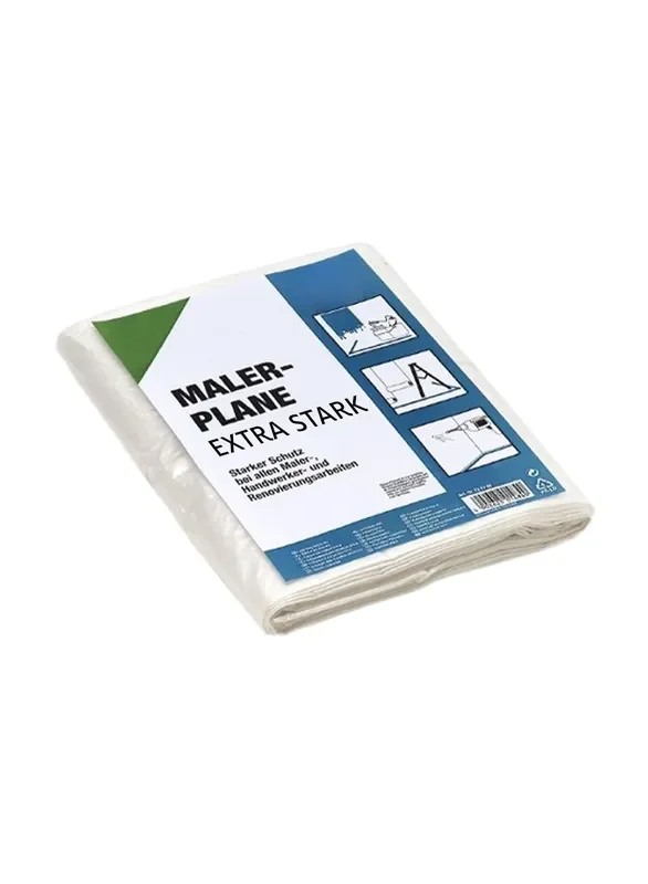 Malerplane transparent 4 x 5 m 0,03 mm