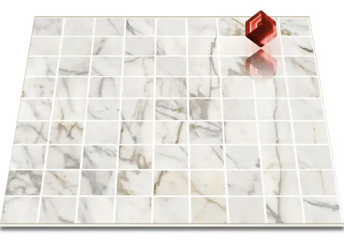 Marazzi Allmarble Golden White Lux Glänzend Mosaikfliese 30×30 R9 Art.-Nr. M4H0