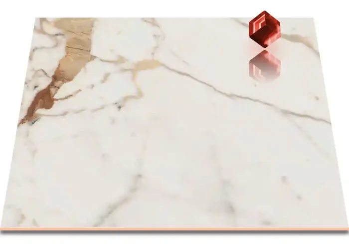 Marazzi Allmarble Golden White Lux Rek Glänzend Fliese 75×75 R9 Art.-Nr. M4FG