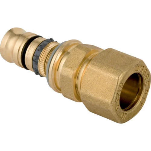 Mepla Übergang m. Klemmringverschraubung d16/15