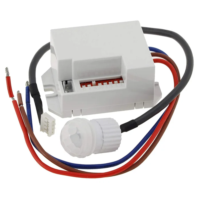 Mini Einbau Bewegungsmelder 360 Grad LED geeignet weiß