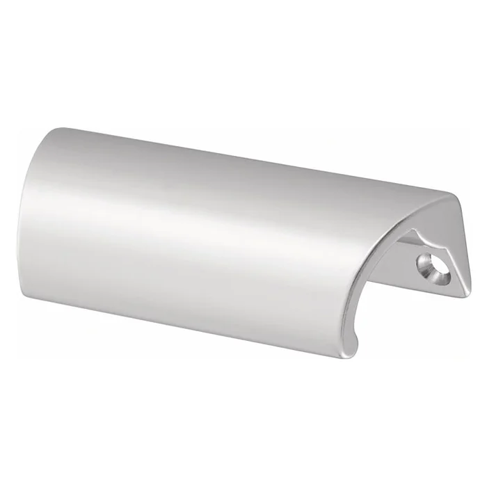 Möbelgriff, Aluminium silberfarbig eloxiert, 78 mm