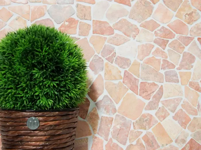 Mosaik Bruch Rustic Marble Cotto-Creme 30x30cm