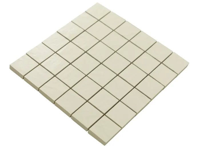 Mosaik Canton Weiß 30x30cm