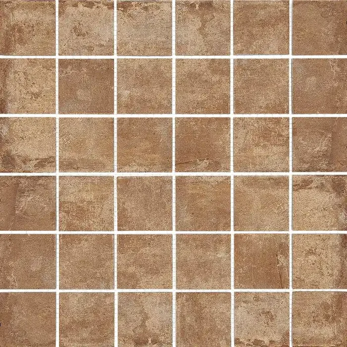 Mosaik Cottoantico 5 x 5 cm Rosso