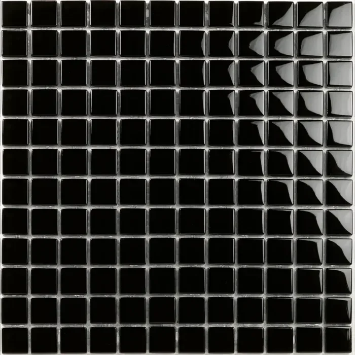 Mosaik Crystal 30×30 – Nero Lucido