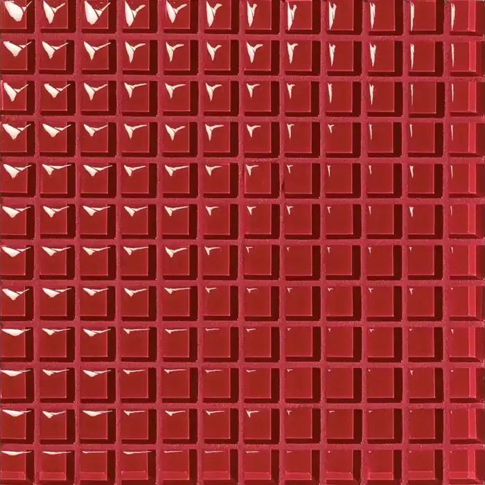 Mosaik Crystal 30×30 – Rosso Lucido