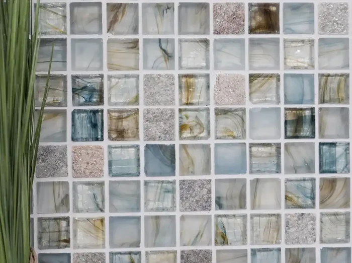 Mosaik Dimension Hellgrau 30x30cm