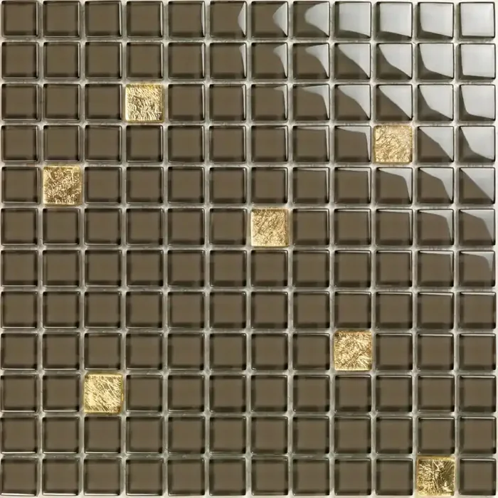 Mosaik I Metalli Preziosi 30×30 – Titanio Mix Oro