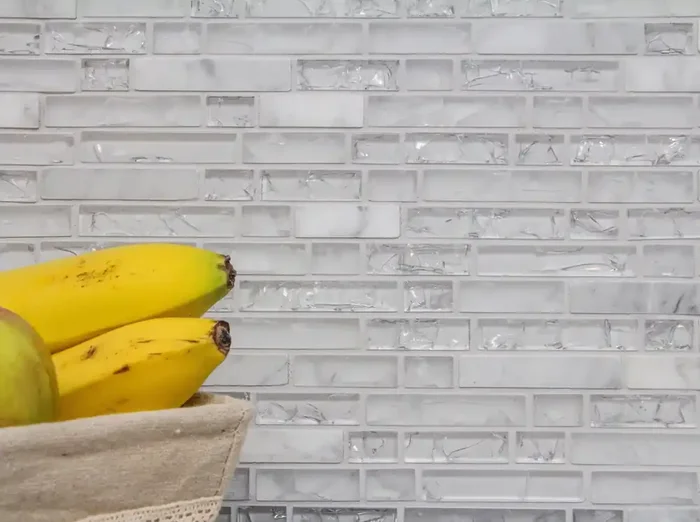 Mosaik Mix Glaze Weiß 30x31cm