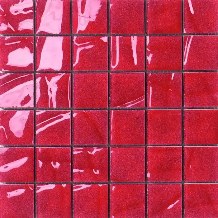 Mosaik Musiva 28,6×28,6 – Rosso Geranio 3