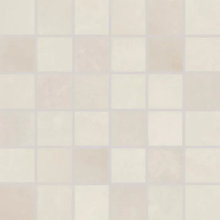 Mosaik Supra Elfenbein 30x30cm (5x5cm) Rektifiziert Restposten 3 Stück