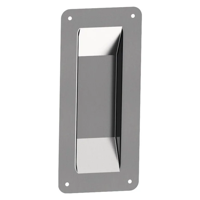 Muschelgriff für vorlaufende Schiebetüren