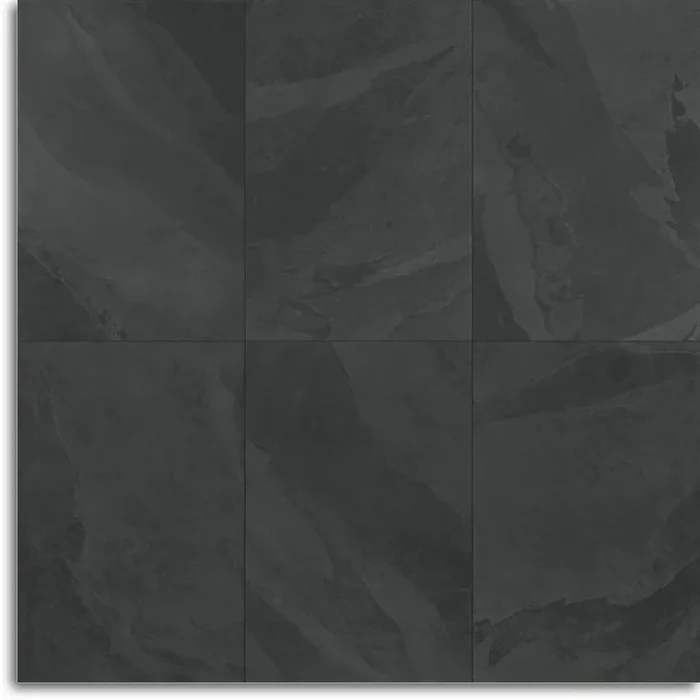 Muster 30×60 cm für Unicom Starker Brazilian Slate Rail Black Matt Bodenfliese 80X80 R10/A Art.-Nr. 8467