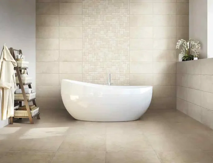 Muster 30,5×60,5 cm für Rondine Terre D‘Otranto Cream Matt Fliese 60,5×60,5 R9 Art.-Nr. J88823