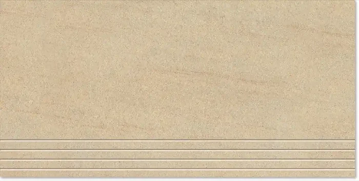 Musterfliesenstück für Agrob Buchtal Sierra Hellbeige Stufe 30×60 R9 Art.-Nr. 059812