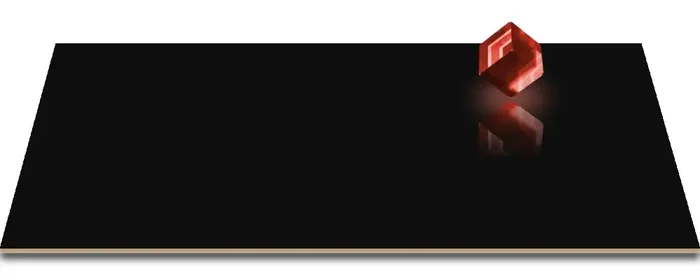 Musterfliesenstück für FKEU Kollektion XXLflat Schwarz Poliert Fliese 60×120/0,48 Art.-Nr. FKEU0990683