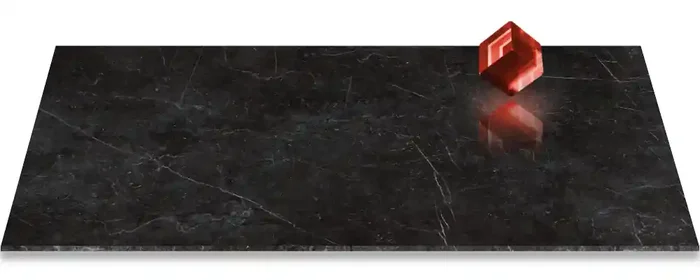 Musterfliesenstück für Marazzi Evolutionmarble Nero Marquinia Lux r Bodenfliese 58×116 Art.-Nr. MK6G