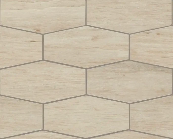 Musterfliesenstück für Marazzi Treverkchic Teak Africa Mosaikfliese 25×30 Art.-Nr. MH5U