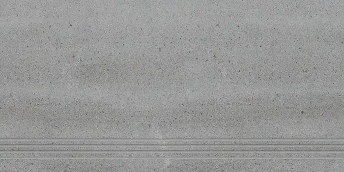Musterfliesenstück für Nord Ceram Tecno Stone Grau Stufe 30×60 R10 Art.-Nr. Y-TST871