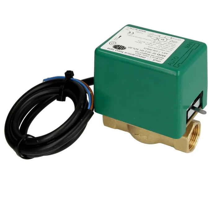 MUT 2-Wege-Zonenventil Solar 1″ IG mit Hilfsmikroschalter