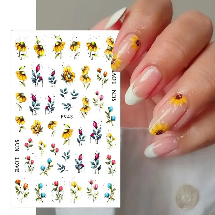 Nail Sticker Blume 27