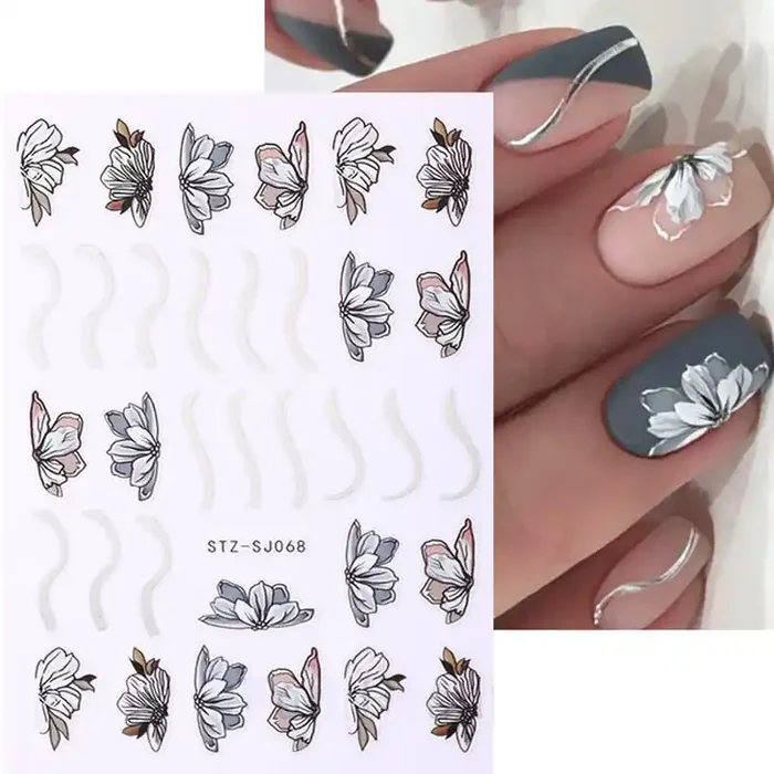 Nail Sticker Blume 34