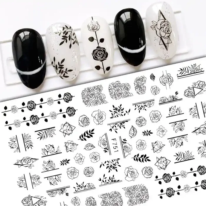 Nail Sticker Blumen