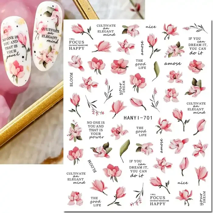 Nail Sticker Frühling 14