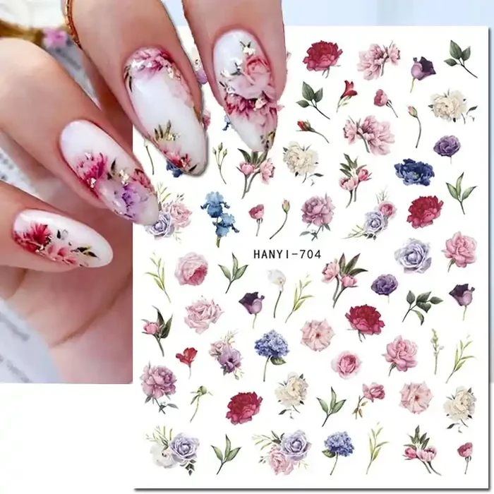 Nail Sticker Frühling 16