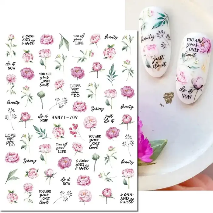 Nail Sticker Frühling 18