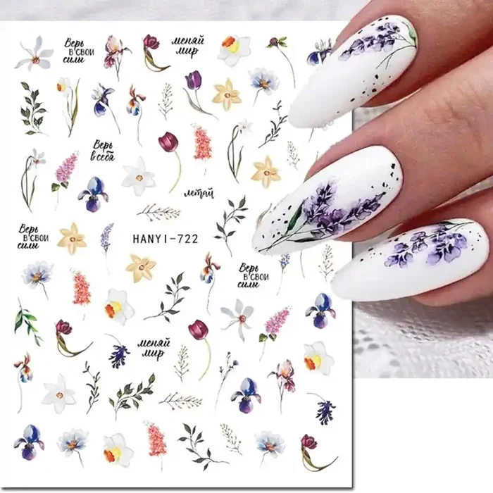 Nail Sticker Frühling 21