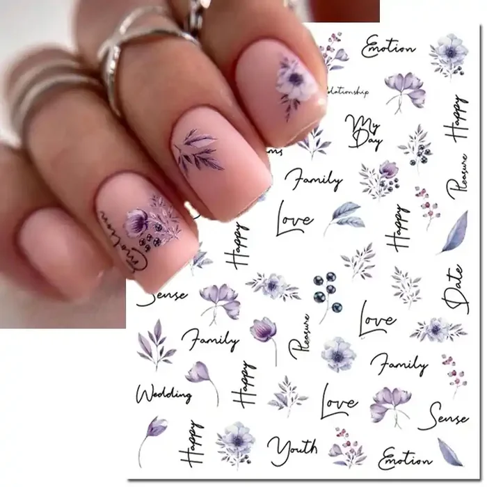 Nail Sticker Frühling 26