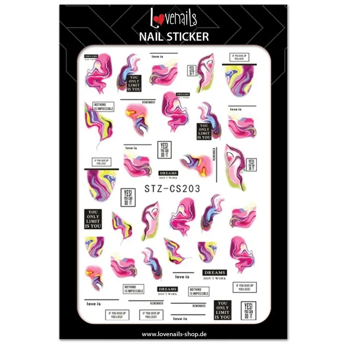 Nail Sticker Marble 2