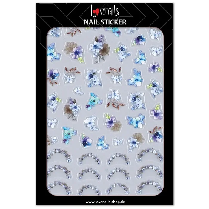Nail Sticker No-128 Blumen
